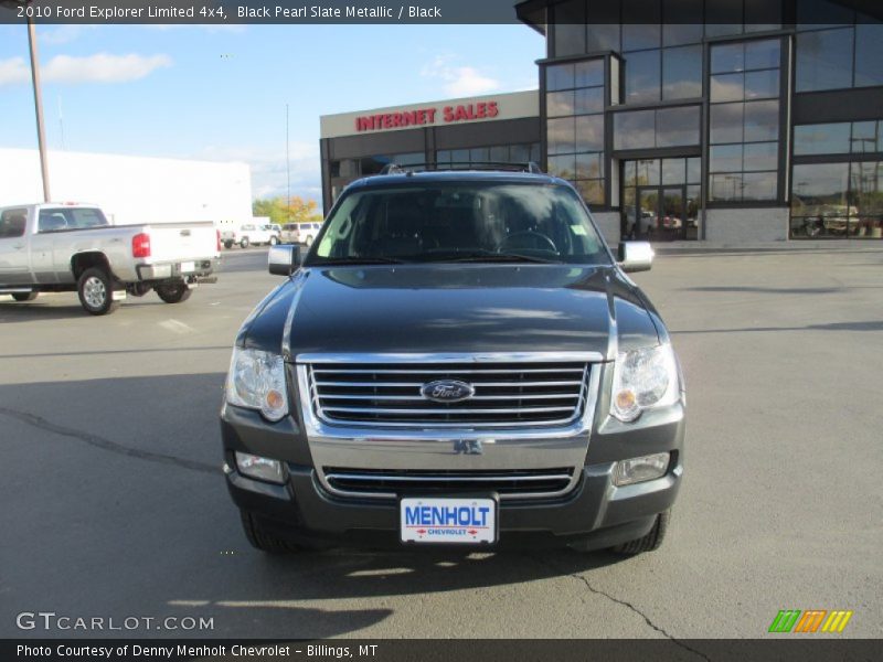 Black Pearl Slate Metallic / Black 2010 Ford Explorer Limited 4x4
