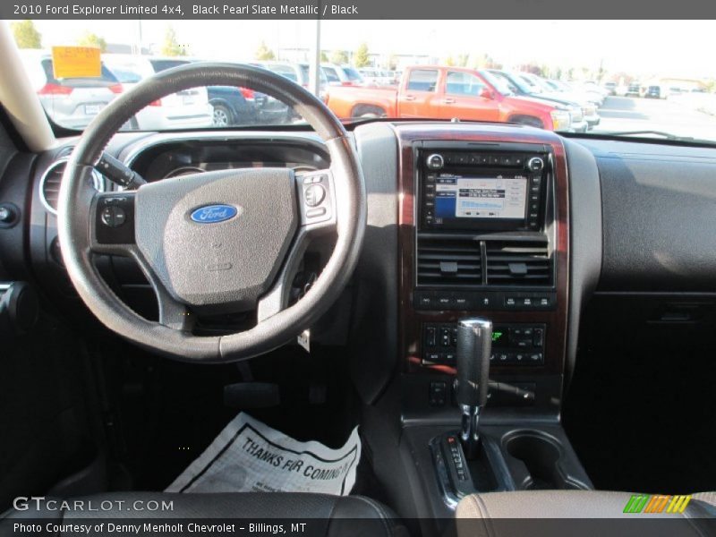 Black Pearl Slate Metallic / Black 2010 Ford Explorer Limited 4x4