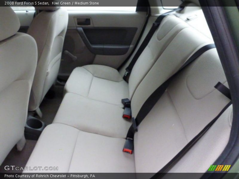 Kiwi Green / Medium Stone 2008 Ford Focus S Sedan