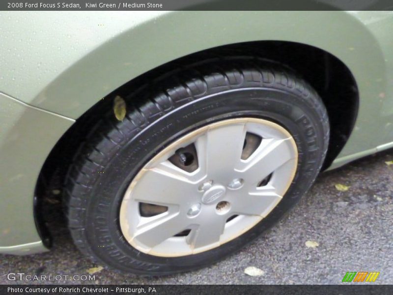 Kiwi Green / Medium Stone 2008 Ford Focus S Sedan
