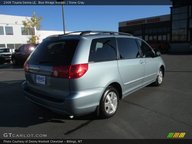 Blue Mirage Metallic / Stone Gray 2006 Toyota Sienna LE