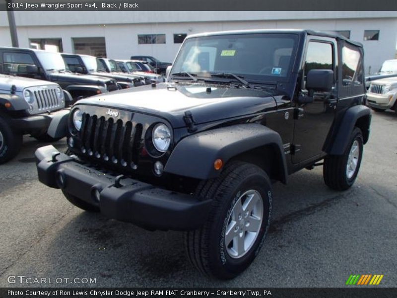 Black / Black 2014 Jeep Wrangler Sport 4x4