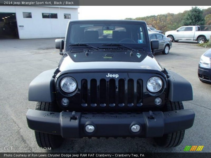Black / Black 2014 Jeep Wrangler Sport 4x4