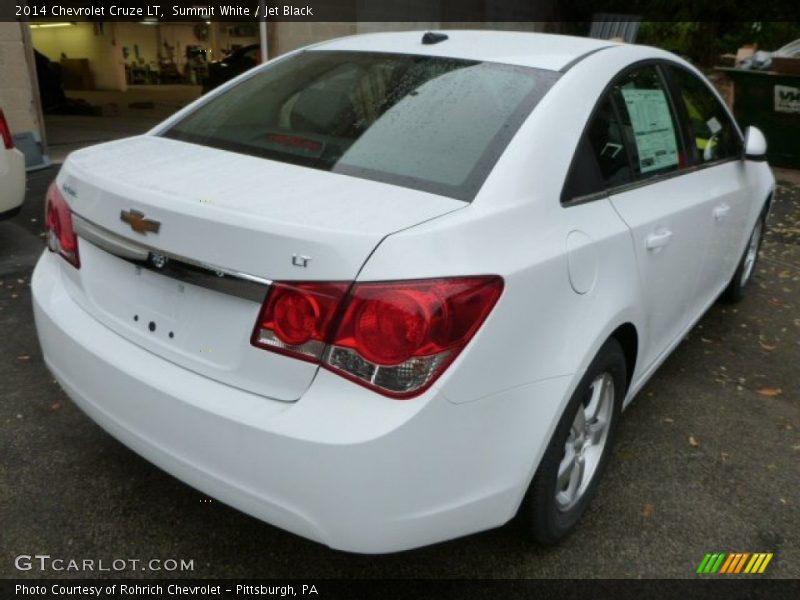 Summit White / Jet Black 2014 Chevrolet Cruze LT