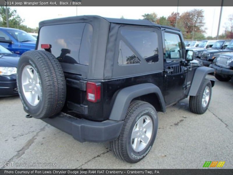 Black / Black 2014 Jeep Wrangler Sport 4x4