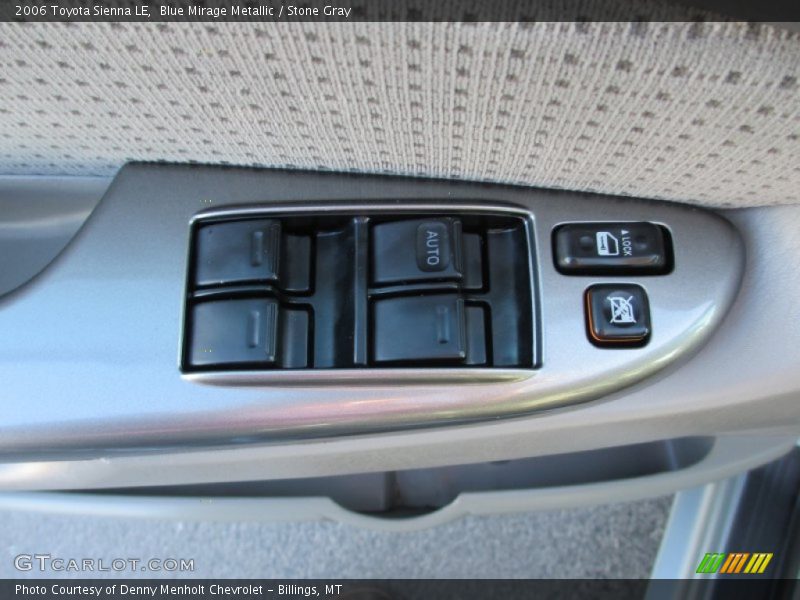 Blue Mirage Metallic / Stone Gray 2006 Toyota Sienna LE