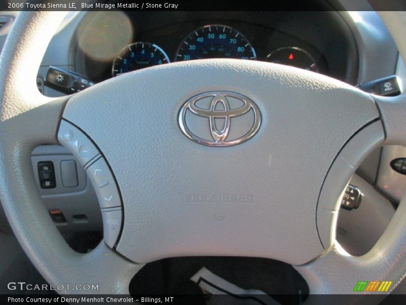 Blue Mirage Metallic / Stone Gray 2006 Toyota Sienna LE