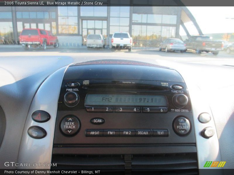 Blue Mirage Metallic / Stone Gray 2006 Toyota Sienna LE