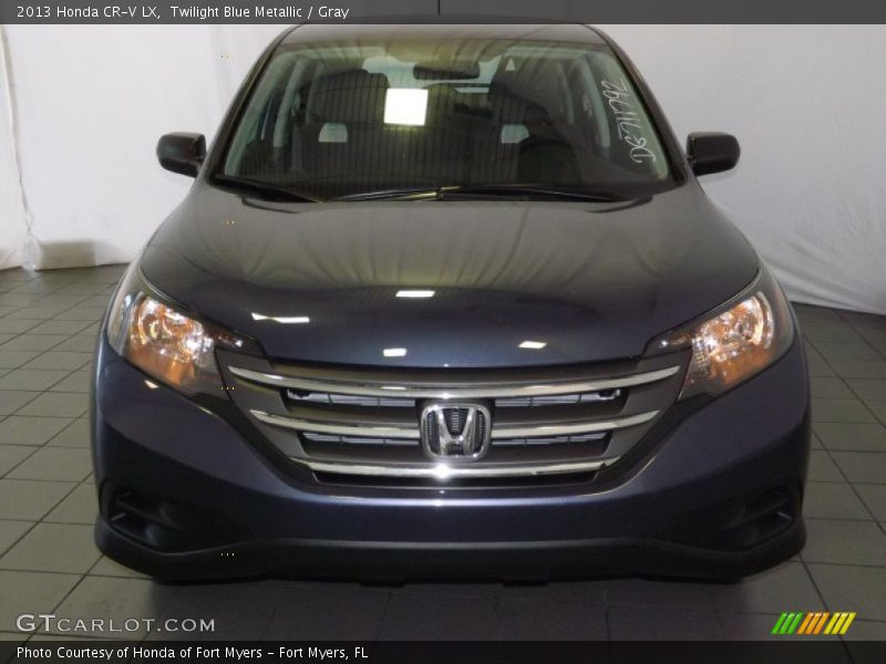 Twilight Blue Metallic / Gray 2013 Honda CR-V LX