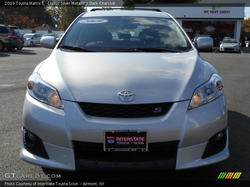 Classic Silver Metallic / Dark Charcoal 2009 Toyota Matrix S