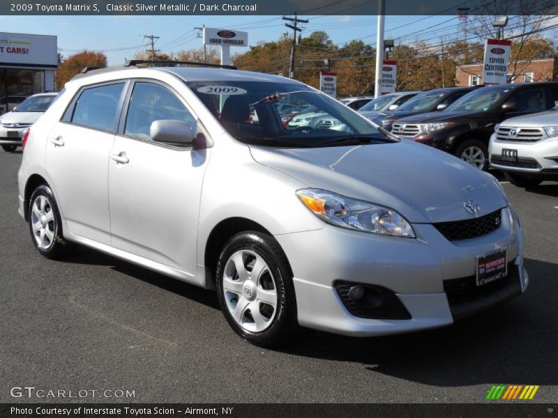 Classic Silver Metallic / Dark Charcoal 2009 Toyota Matrix S