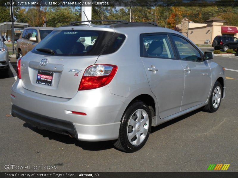 Classic Silver Metallic / Dark Charcoal 2009 Toyota Matrix S