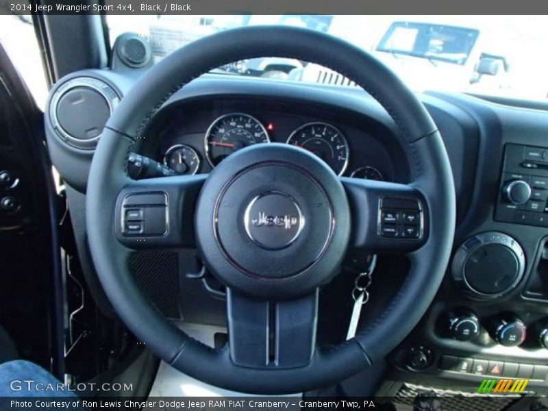 Black / Black 2014 Jeep Wrangler Sport 4x4