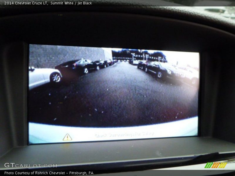 Summit White / Jet Black 2014 Chevrolet Cruze LT