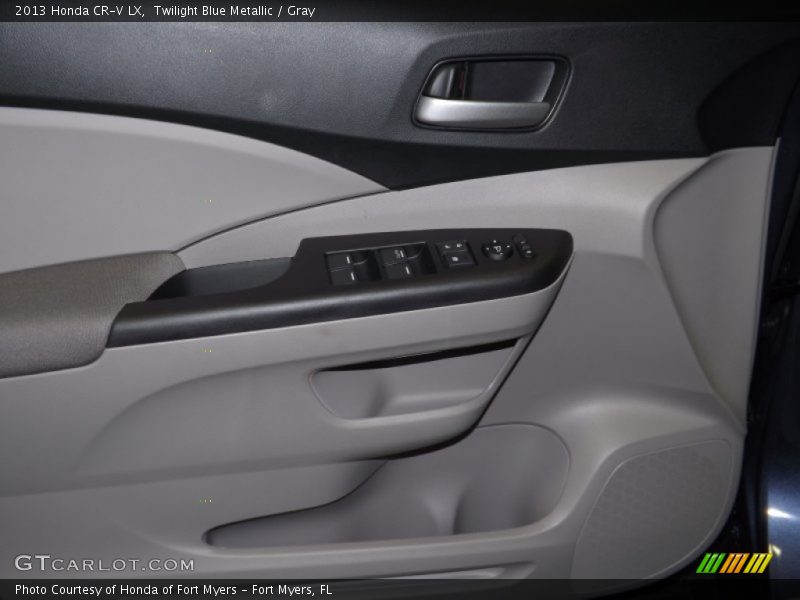 Twilight Blue Metallic / Gray 2013 Honda CR-V LX