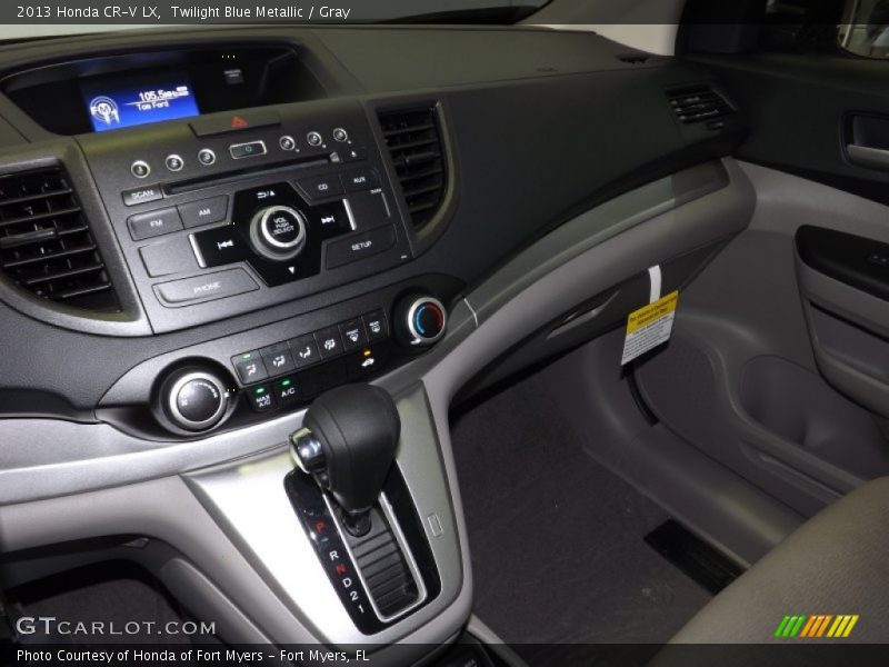 Twilight Blue Metallic / Gray 2013 Honda CR-V LX