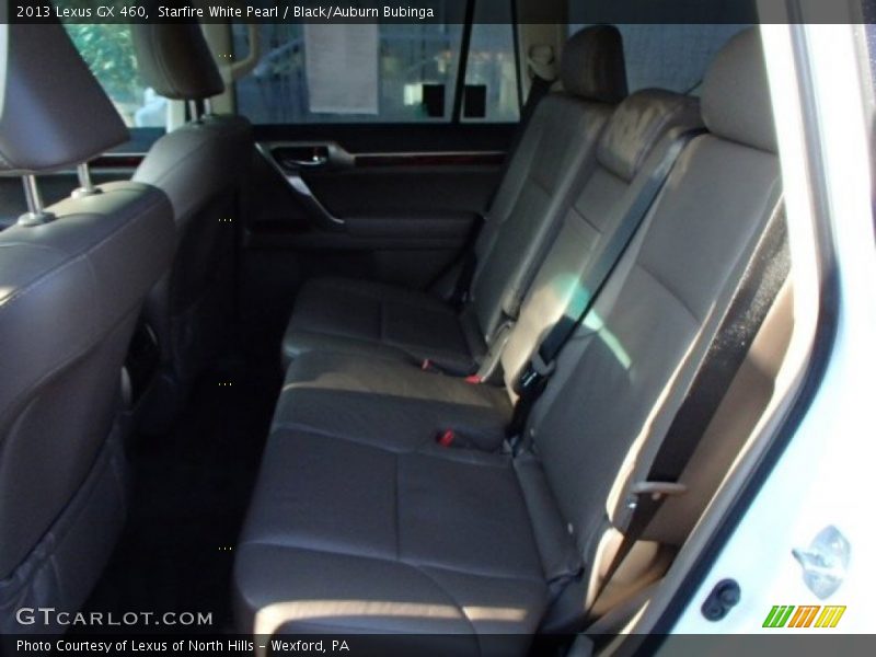 Starfire White Pearl / Black/Auburn Bubinga 2013 Lexus GX 460