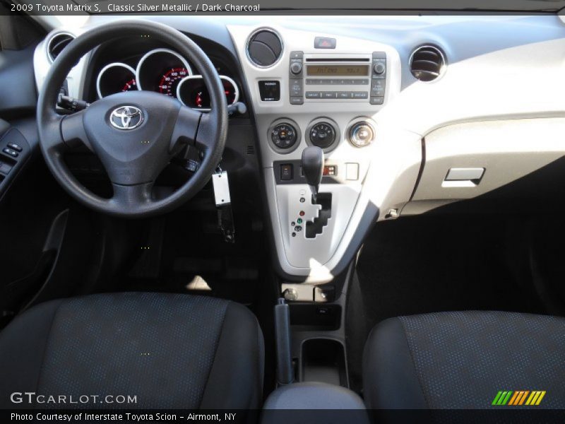 Classic Silver Metallic / Dark Charcoal 2009 Toyota Matrix S