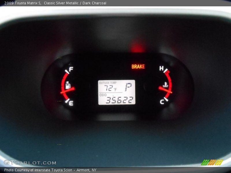 Classic Silver Metallic / Dark Charcoal 2009 Toyota Matrix S