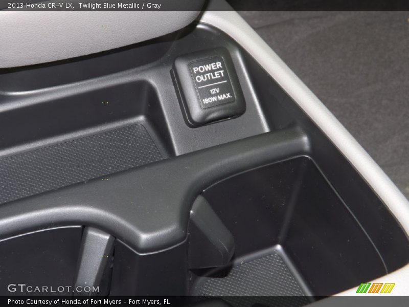 Twilight Blue Metallic / Gray 2013 Honda CR-V LX