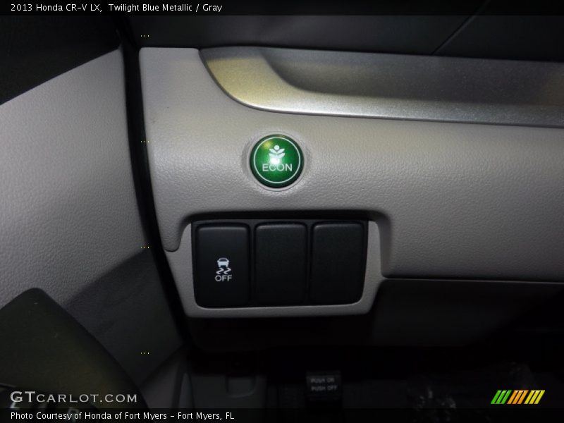 Twilight Blue Metallic / Gray 2013 Honda CR-V LX