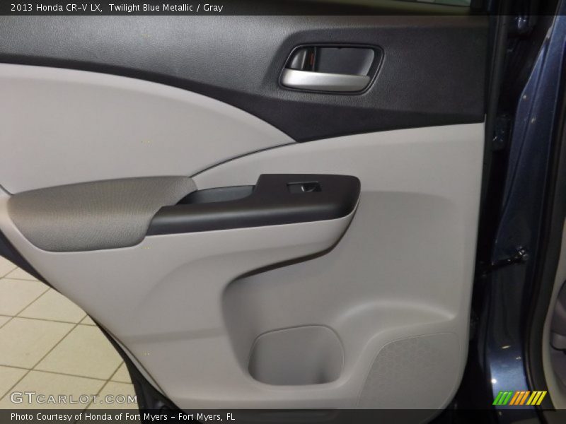 Twilight Blue Metallic / Gray 2013 Honda CR-V LX