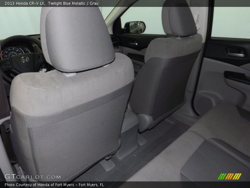 Twilight Blue Metallic / Gray 2013 Honda CR-V LX