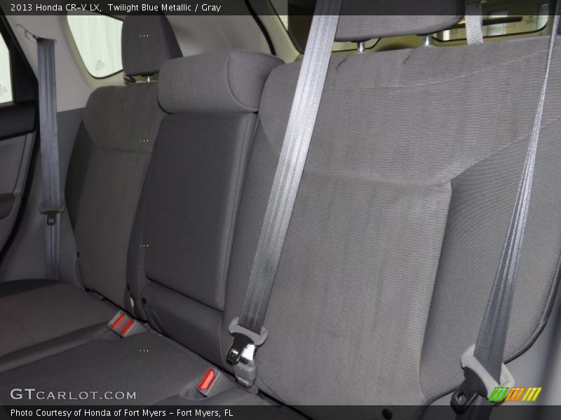 Twilight Blue Metallic / Gray 2013 Honda CR-V LX