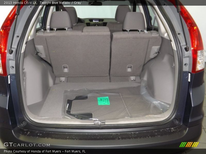 Twilight Blue Metallic / Gray 2013 Honda CR-V LX