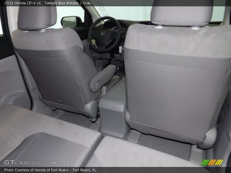 Twilight Blue Metallic / Gray 2013 Honda CR-V LX