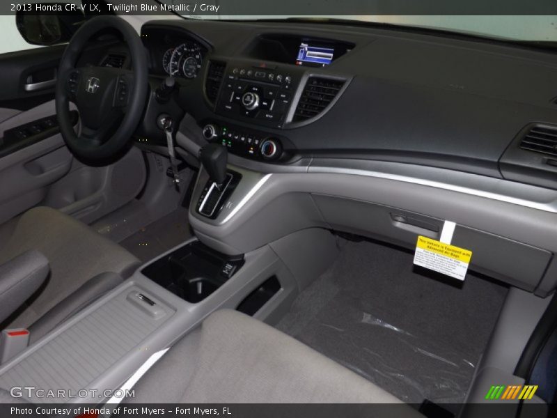 Twilight Blue Metallic / Gray 2013 Honda CR-V LX