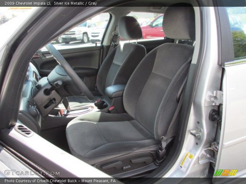 Silver Ice Metallic / Gray 2009 Chevrolet Impala LS