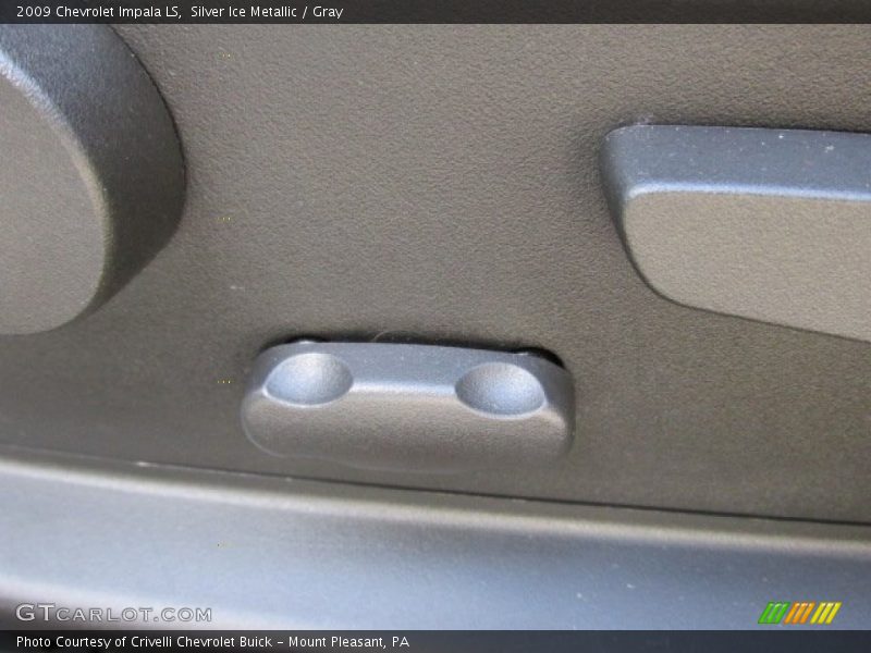 Silver Ice Metallic / Gray 2009 Chevrolet Impala LS
