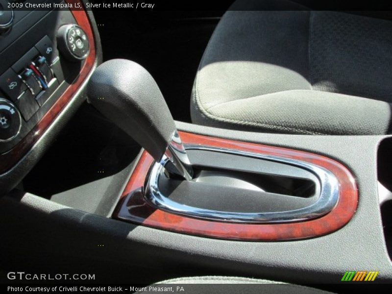 Silver Ice Metallic / Gray 2009 Chevrolet Impala LS