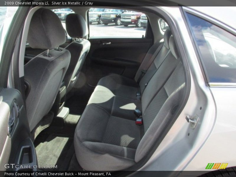 Silver Ice Metallic / Gray 2009 Chevrolet Impala LS