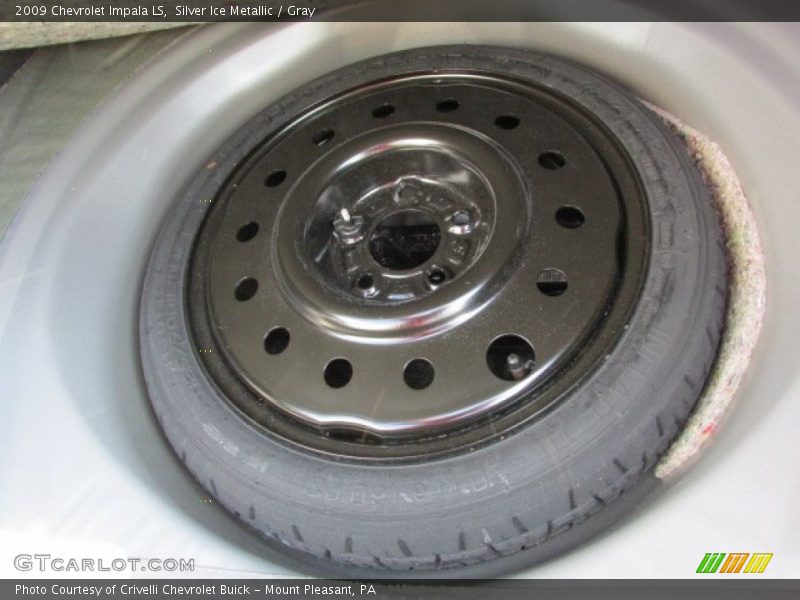 Silver Ice Metallic / Gray 2009 Chevrolet Impala LS