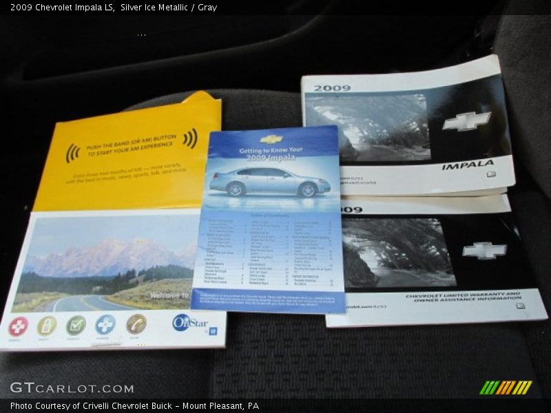 Silver Ice Metallic / Gray 2009 Chevrolet Impala LS