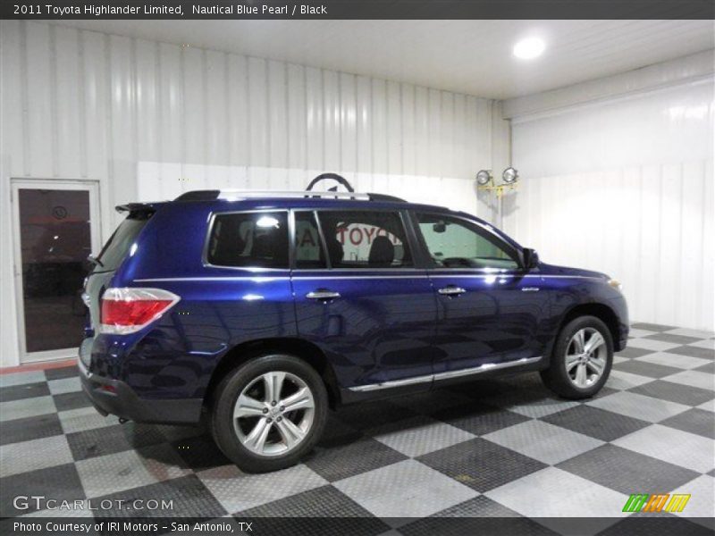 Nautical Blue Pearl / Black 2011 Toyota Highlander Limited