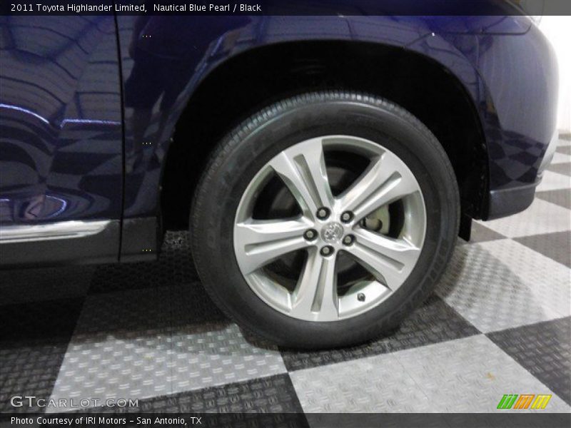 Nautical Blue Pearl / Black 2011 Toyota Highlander Limited