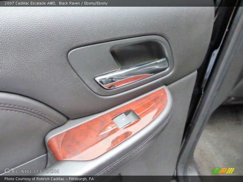 Black Raven / Ebony/Ebony 2007 Cadillac Escalade AWD