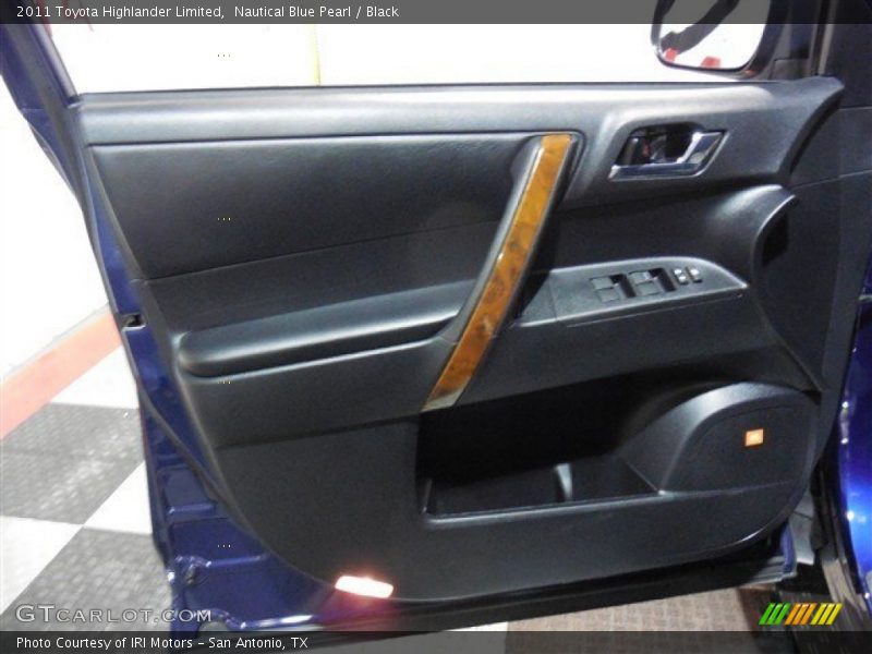 Nautical Blue Pearl / Black 2011 Toyota Highlander Limited