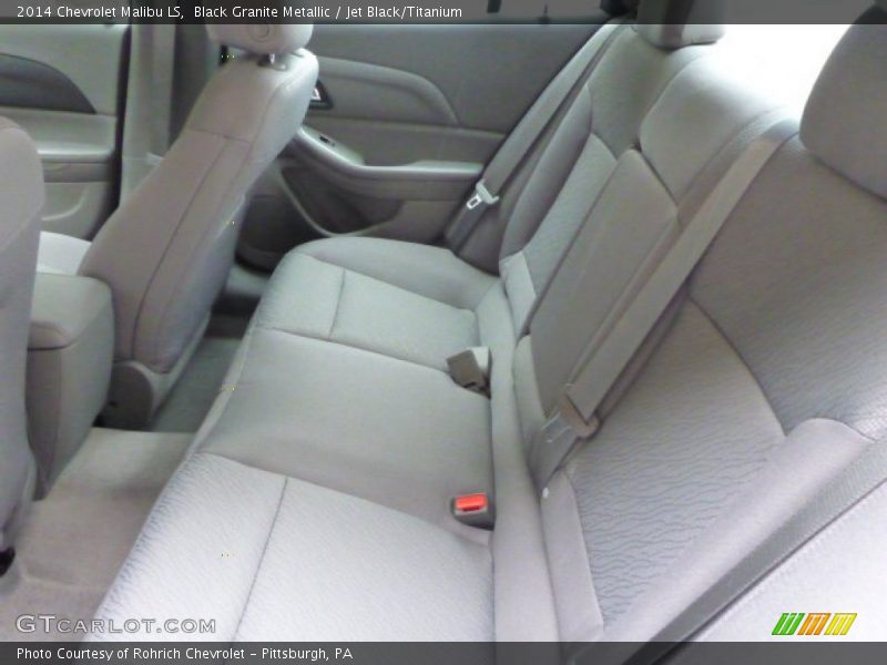 Black Granite Metallic / Jet Black/Titanium 2014 Chevrolet Malibu LS