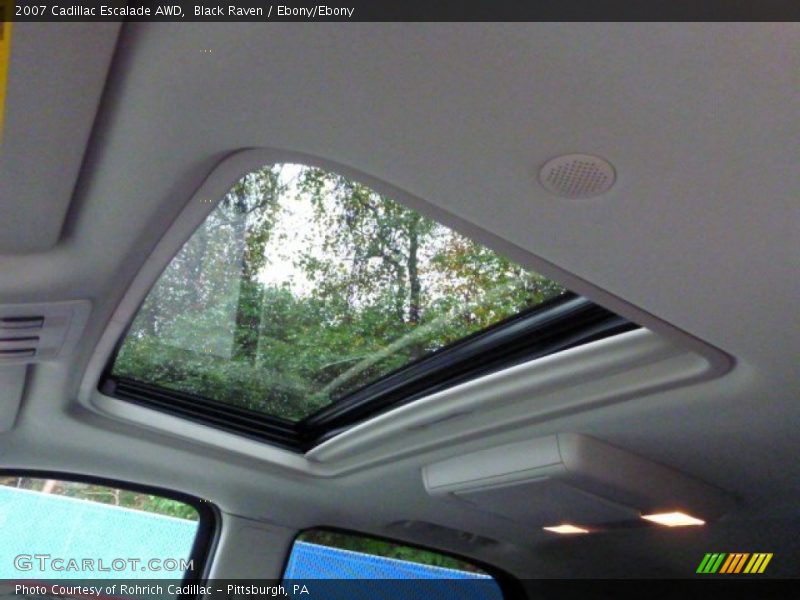 Black Raven / Ebony/Ebony 2007 Cadillac Escalade AWD