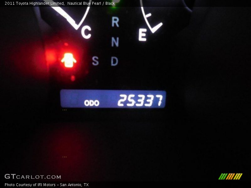 Nautical Blue Pearl / Black 2011 Toyota Highlander Limited