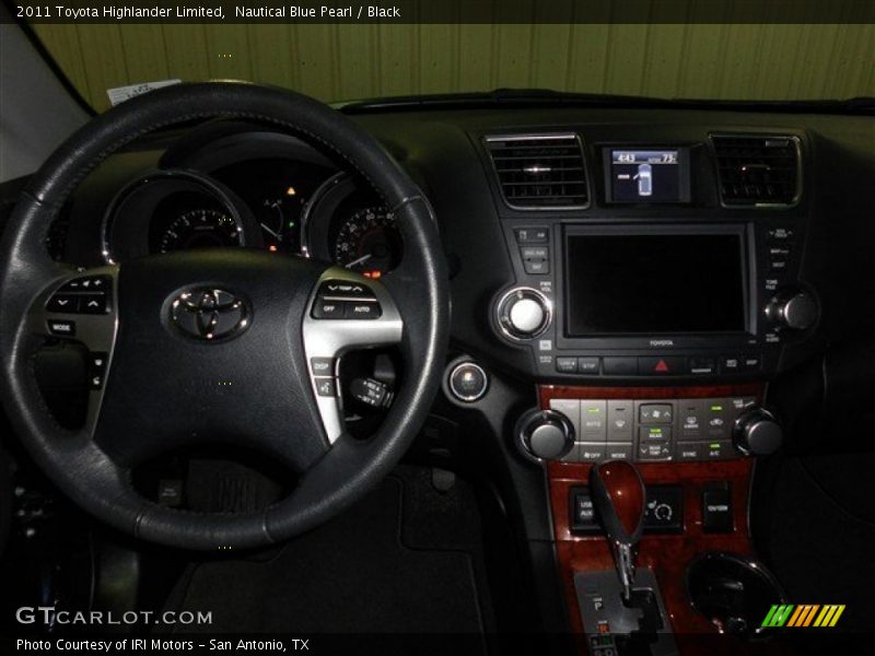 Nautical Blue Pearl / Black 2011 Toyota Highlander Limited