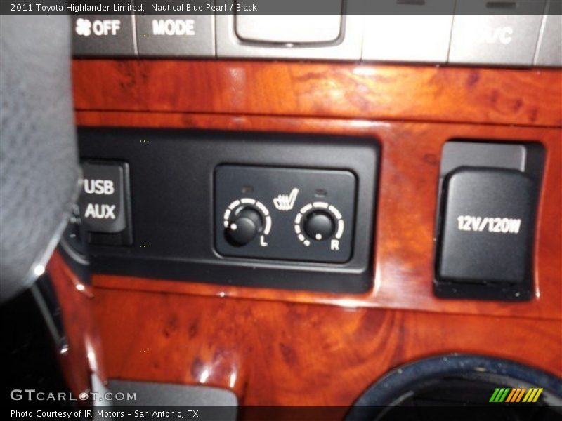 Nautical Blue Pearl / Black 2011 Toyota Highlander Limited