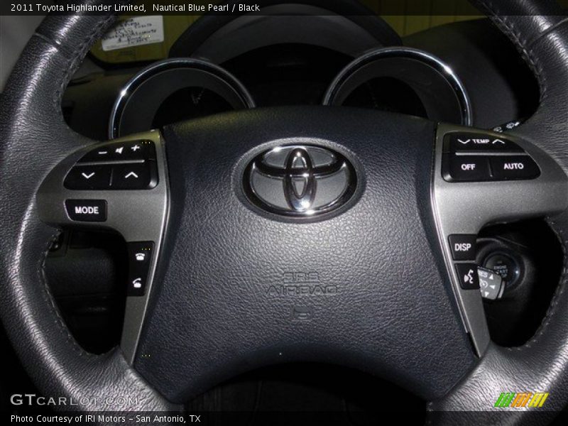 Nautical Blue Pearl / Black 2011 Toyota Highlander Limited