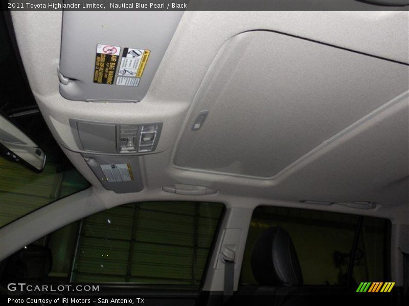 Nautical Blue Pearl / Black 2011 Toyota Highlander Limited