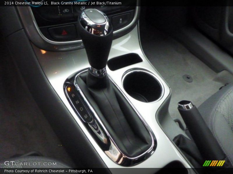 Black Granite Metallic / Jet Black/Titanium 2014 Chevrolet Malibu LS