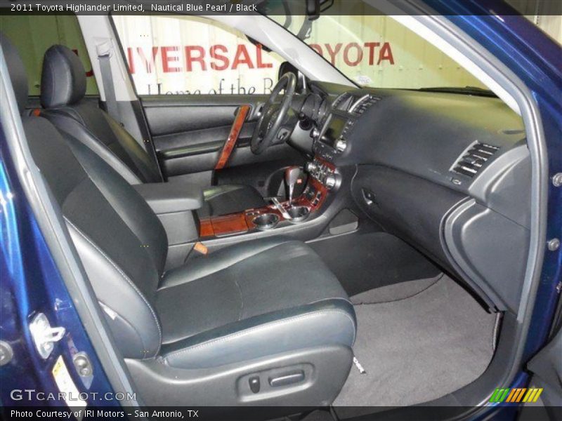 Nautical Blue Pearl / Black 2011 Toyota Highlander Limited